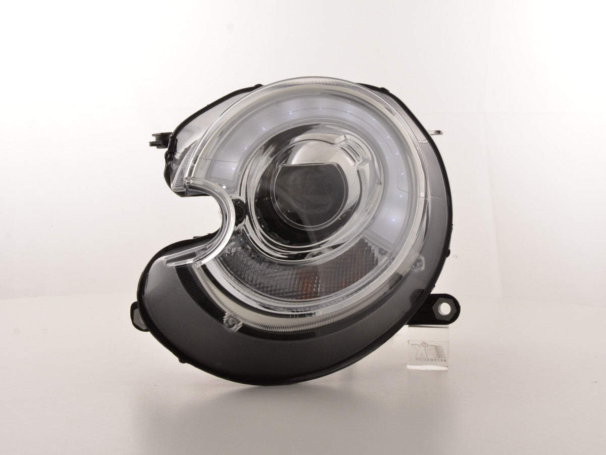 Scheinwerfer Set Daylight LED TFL-Optik Mini One / Cooper 06-10 chrom Scheinwerfer Set Daylight LED TFL-Optik Mini One / Cooper 06-10 chrom